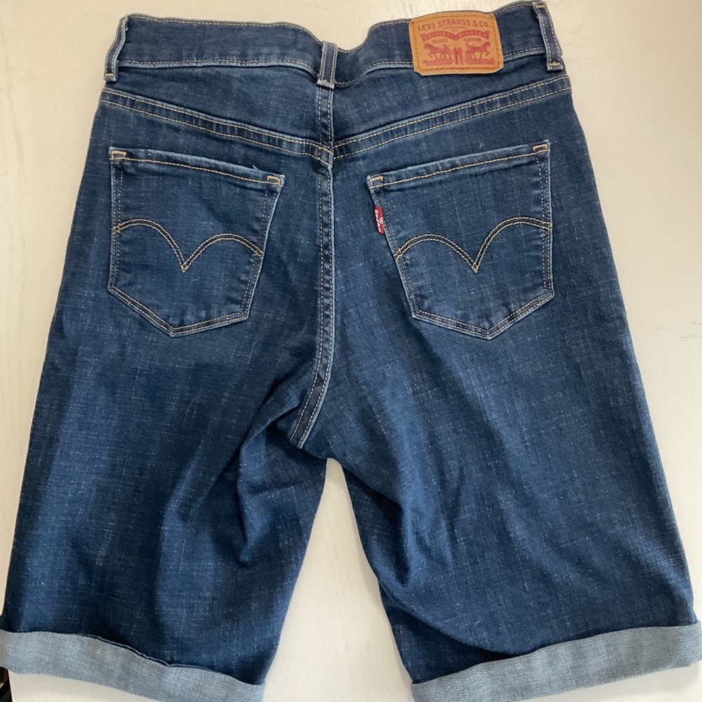 Levi's Blue Denim Shorts